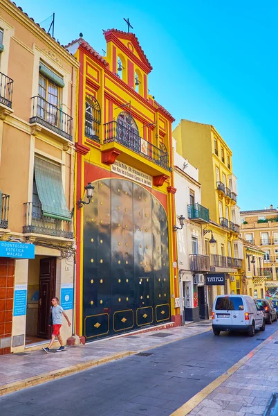 L'église avec grande porte, Malaga, Espagne — Photo