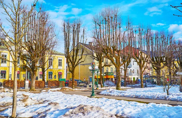 Parque de invierno en Bad Ischl, Austria —  Fotos de Stock