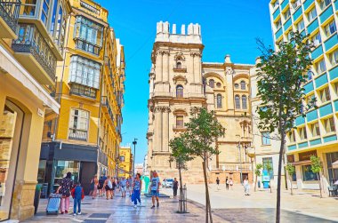 Molina Lario Caddesi, Malaga, İspanya