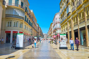 Calle Larios, Malaga, İspanya