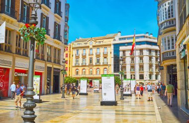 İspanya, Malaga 'da gündüz yürüyüşü