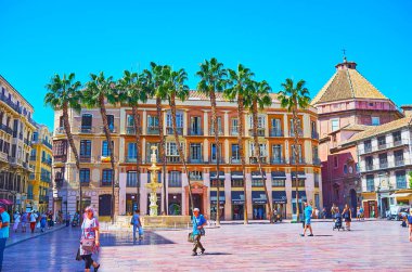 Anayasanın doğal meydanı, Malaga, İspanya