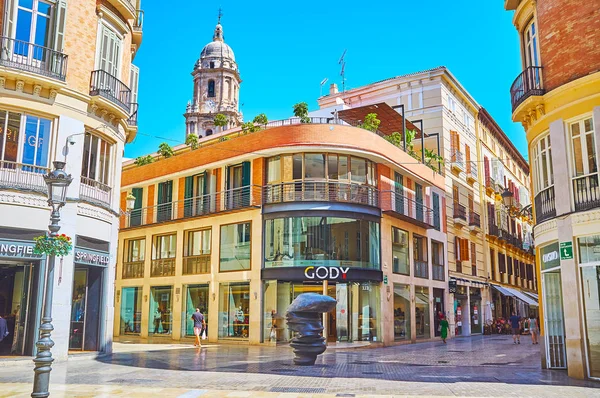 Puntos de Vista Escultura en Málaga, España — Foto de Stock