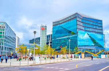 Orta Berlin, Almanya 'daki modern binalar