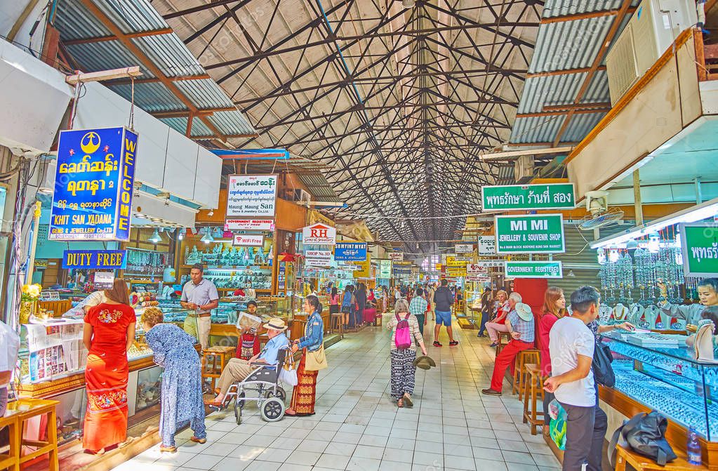 Visit Bogyoke Aung San Market, Yangon, Myanmar – Stock Editorial Photo © efesenko #314378254 Visit Bogyoke Aung San Market... 