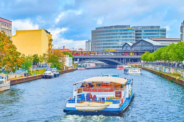 Miasto w centrum Berlina, Niemcy — Zdjęcie stockowe