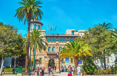 Malaga Üniversitesi cephesi, İspanya