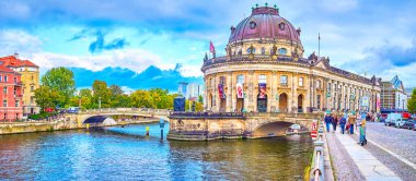 Bode Müzesi 'nin Panorama Müzesi. Müze Adası, Berlin, G