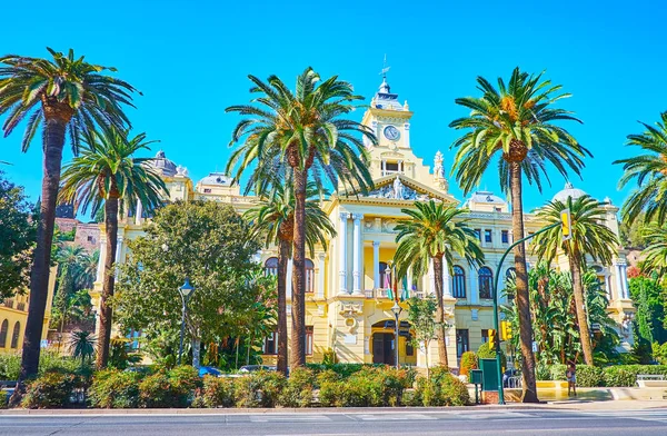 Câmara Municipal de Málaga, Espanha — Fotografia de Stock