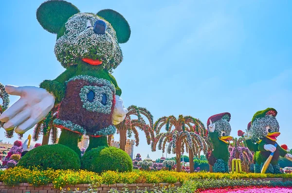 Dubai Emiratos Árabes Unidos Marzo 2020 Miracle Garden Atrae Pequeños —  Fotos de Stock