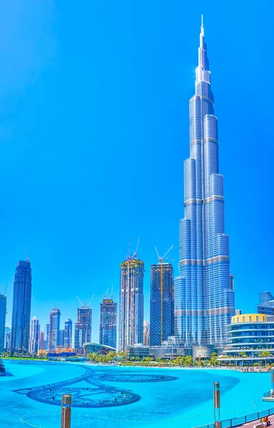 Dubai Emiratos Árabes Unidos Marzo 2020 Vista Panorámica Del Magnífico — Foto de Stock