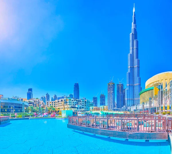 Dubai Sae Březen 2020 Centrum Města Může Pochlubit Výjimečnými Památkami — Stock fotografie