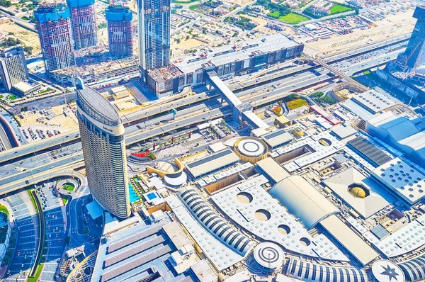 Dubai Uae March 2020 Roof Largers Shopping Center Dubai Mall — Stock Photo, Image
