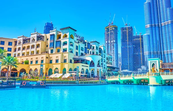 Dubai Emiratos Árabes Unidos Marzo 2020 Elegante Bahar Souq Mercado — Foto de Stock