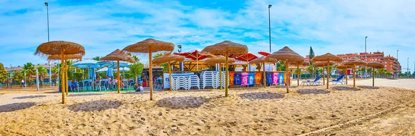 Sanlucar Spain Eylül 2019 Eylül Sanlucar Calzada Sahilinin Arka Planda — Stok fotoğraf