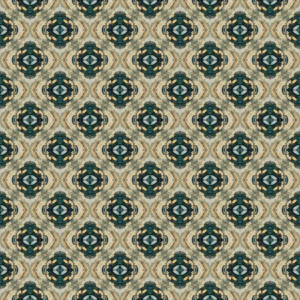 ビンテージ抽象的で幾何学的なシームレス パターン 古代のレトロな背景 — ストック写真