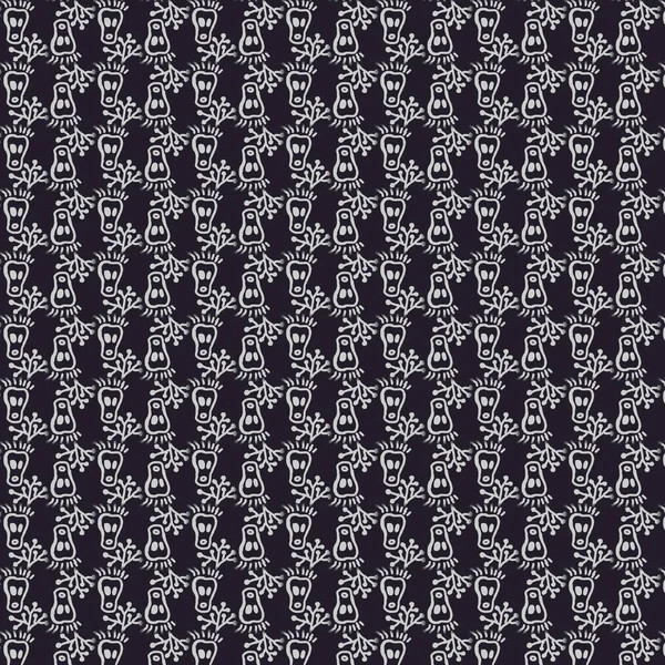 Яскравий Візерунок Привид Гілка Темно Сірому Тлі Хеллоуїн Цифровий Скрапбуковий — стокове фото