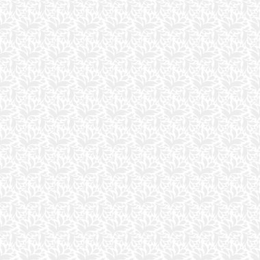 Açık gri çiçekli arka plan, şenlikli, pürüzsüz desen. Albüm koleksiyonu için kağıt. Çeşitli malların tasarımı, yapımı ve seri üretimi için yaratıldı..