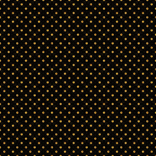 Golden Black Seamless Digital Background Decorative Rhombuses Scrapbook Paper Inches — Stock Photo, Image