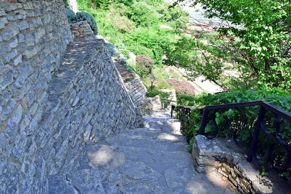 Botanik Bahçe balçık Bulgaristan Palace Queen Mary taş merdiven duvar