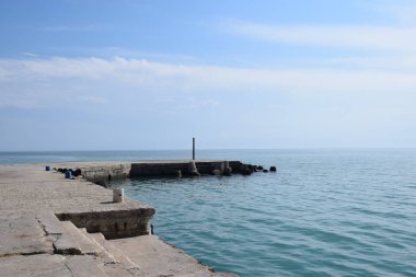 Cape Chirakman büyük beyaz Rock Bulgaristan stok fotoğraf