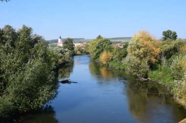 River View kilise doğal yaz görünümü Outlook stok fotoğraf ile