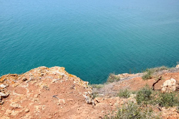 Från Toppen Reef View Cape Kaliakra — Stockfoto