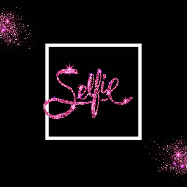 Selfie 概念のベクトル イラスト — ストックベクタ