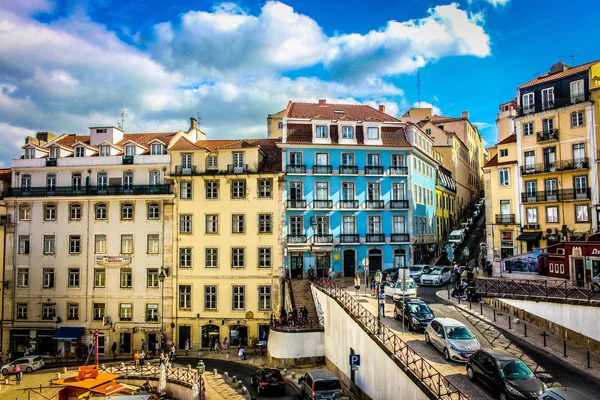 View Downtown Lisbon Portugal — Stock Photo, Image