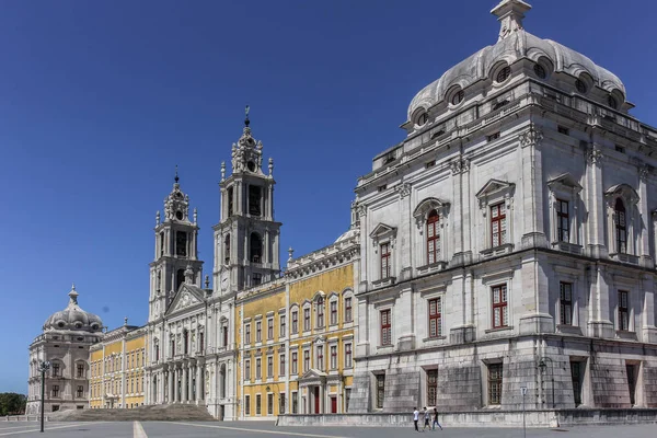 Convento Mafra Mafra Distrito Lisboa Portugal Compone Palacio Monumental Monasterio — Foto de Stock