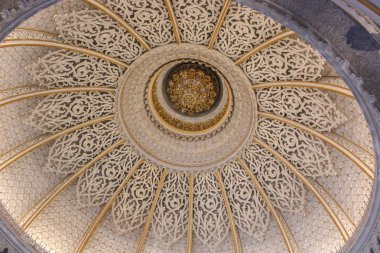 Monserrate saray içi, tavan, sintra, Portekiz