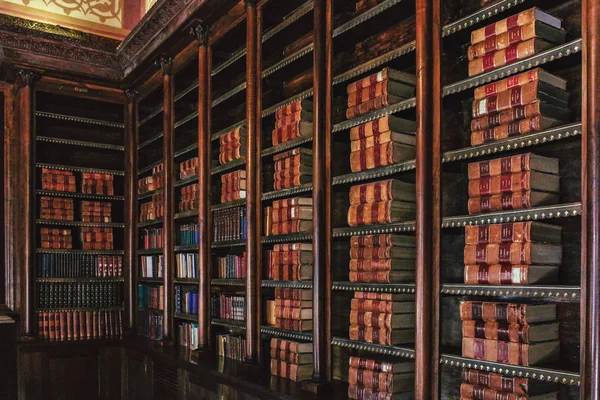 Внутрішній Палац Бібліотека Сінтра Португал — стокове фото