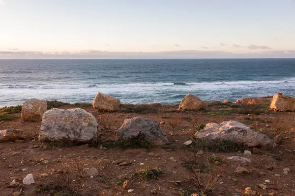 Vista Das Azenhas Mar Sintra Portugal — Fotografia de Stock