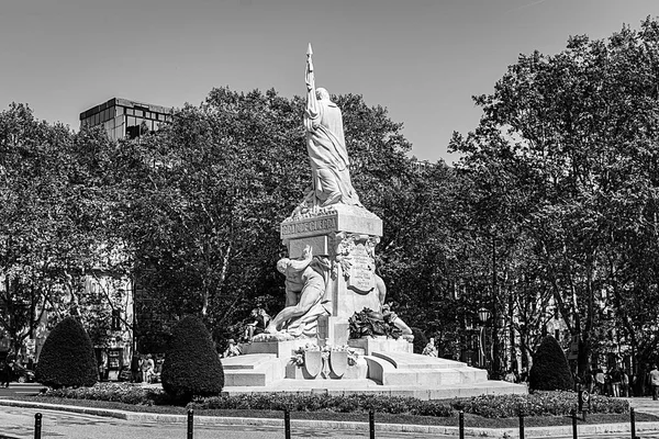 Pomnik Portugalski Kombatantów Pierwszej Wojny Światowej Którzy Zginęli Walce Lizbona — Zdjęcie stockowe