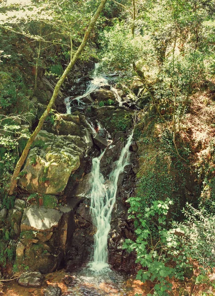 Şelale Paiva Nehri Paiva Yürüyüş Yolları Arouca Portekiz Paiva Nehrin — Stok fotoğraf