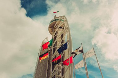 Cephe bina Milletler Park Lizbon, Portekiz