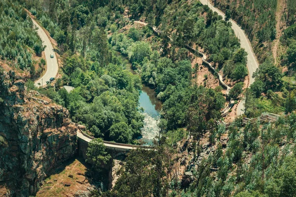 Paiva Walkways Está Localizado Margem Esquerda Rio Paiva Arouca Portugal — Fotografia de Stock