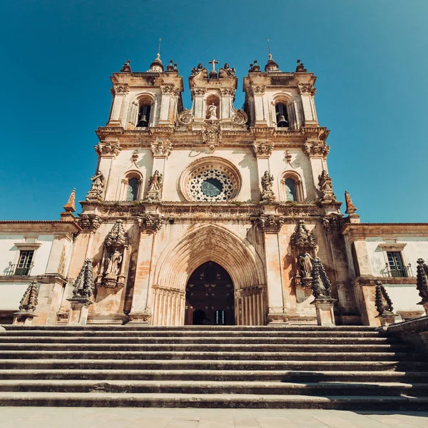 Monasterio Alcobaca Una Iglesia Católica Ubicada Ciudad Alcobaca Portugal — Foto de Stock