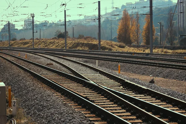 Comboio Ferroviário Transporte Fundo — Fotografia de Stock