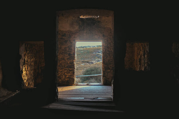 Interior of the Sanctuary of Peninha, Sintra