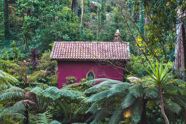 Casa Del Jardinero Parque Pena Sintra Portugal — Foto de Stock