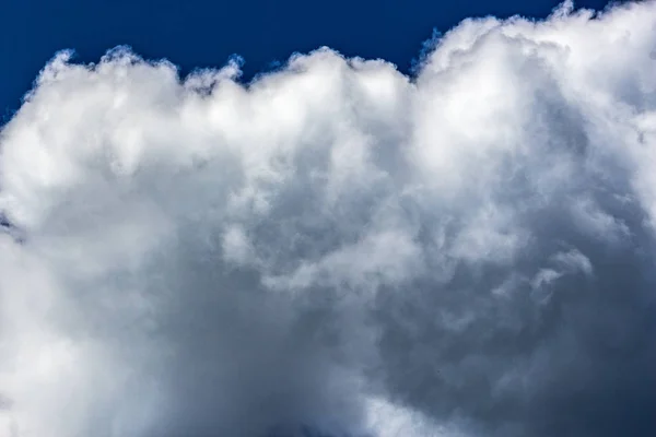Wolken Met Blauwe Lucht Bewolkt Achtergrond — Stockfoto