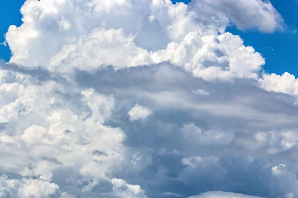 Wolken Met Blauwe Lucht Bewolkt Achtergrond — Stockfoto