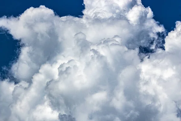 Wolken Met Blauwe Lucht Bewolkt Achtergrond — Stockfoto