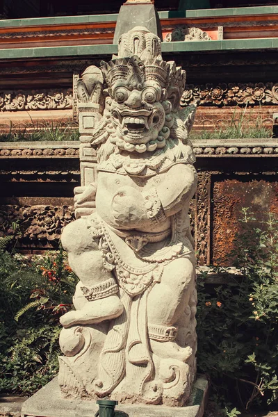 Ancient Balinese Statues Hinduism Religion Bali Indonesia — Stock Photo, Image