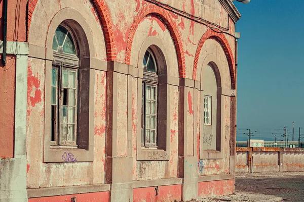 Verlassene Gebäude Barreiro Lisbon Portugal — Stockfoto