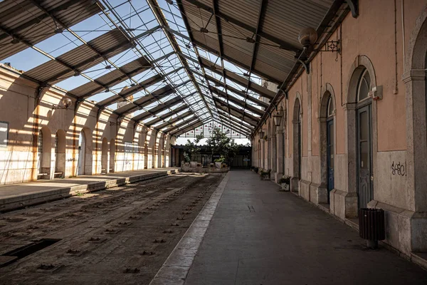 Alter Bahnhof Von Barreiro Lisbon Portugal — Stockfoto