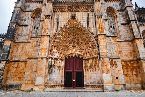 Klooster Van Batalha Manueline Style Batalha Portugal — Stockfoto