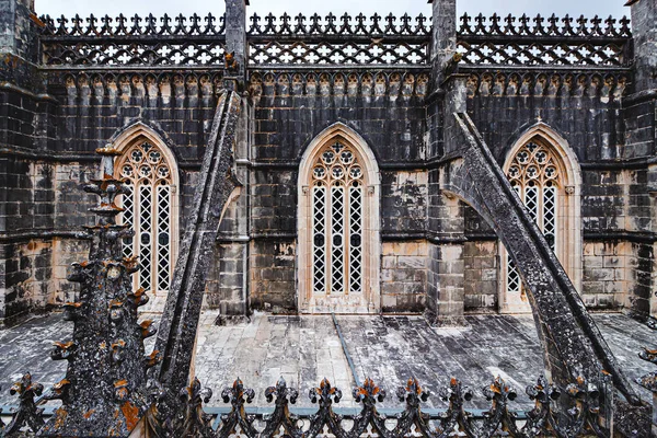 Monasterio Batalha Estilo Manuelino Batalha Portugal — Foto de Stock