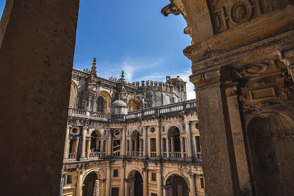 Монастырь Ордена Христа Томар Португалия — стоковое фото